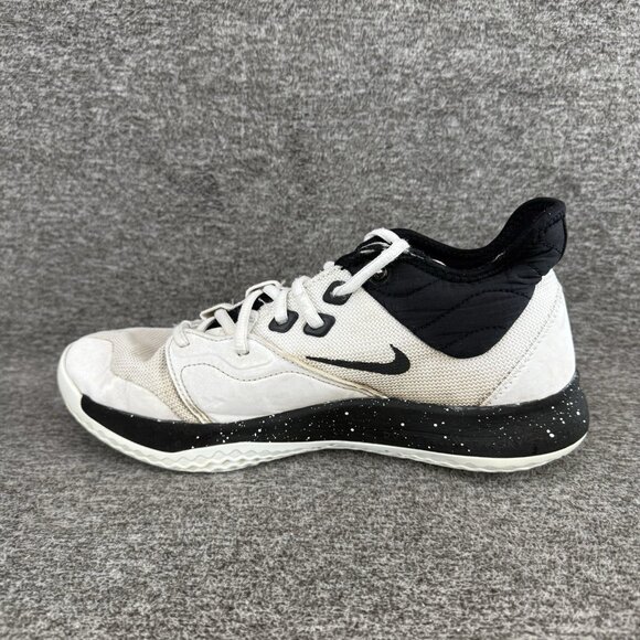 ✅NIKE Paul George 3 Basketball Shoes Mens 8 PG3 Sneaker Black/White CN9512-108 - Picture 11 of 11